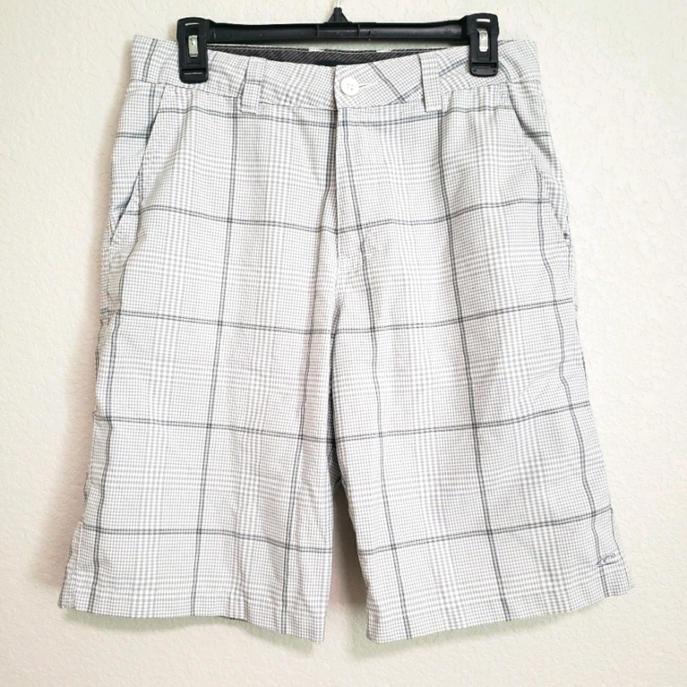 O'Neill Y2K Men's Board Shorts Checkered Gray 30